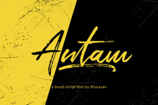 Antam Script: A Handwritten Font with a Retro Soul