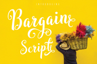 Bargain Script: A Bold & Beautiful Script Font for Modern Design