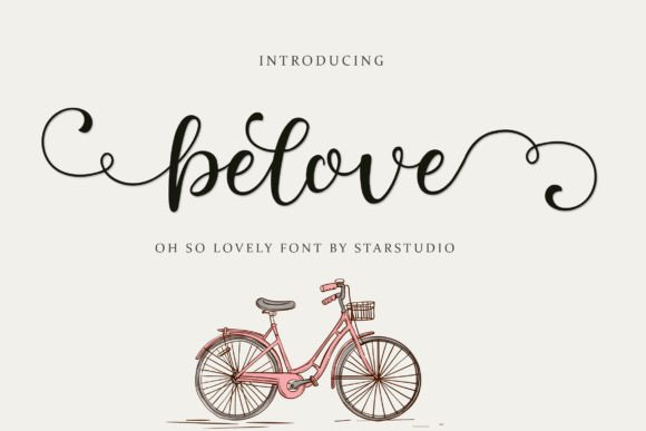 Belove Script: The Artisan's Touch for Modern Design