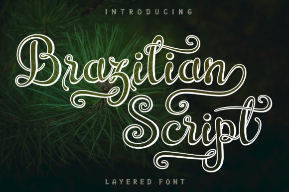 Brazilian Script: An Elegant Touch for Your Creative Projects