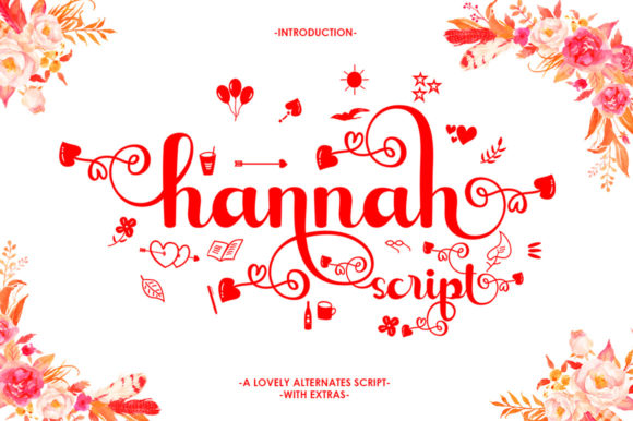 Hannah Script: A Handwritten Font for Elegant Design