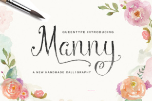 Manny Script: Bringing Natural Handmade Charm to Modern Design