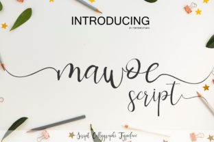Mawoe Script: Infusing Romance and Elegance into Your Designs