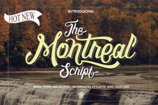Montreal Script: The Cool, Nostalgic Typeface for Modern Brands