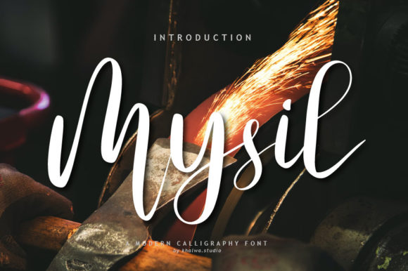 Mysil Script: The Handwritten Font for Timeless Branding